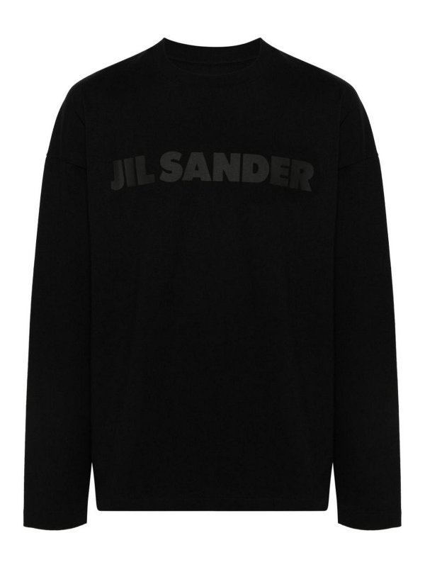 JIL SANDER: Camisetas - Camiseta - Negro