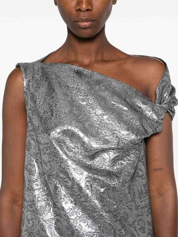 m.s.g.m.: Vestidos cortos online - Vestido Corto - Plata