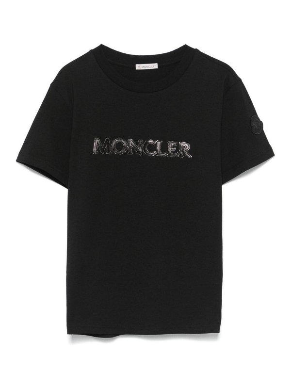 MONCLER: Camisetas - Camiseta - Negro