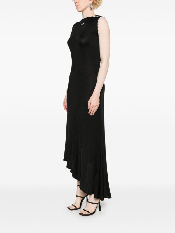 The Best Shops OFF-WHITE: Vestidos media pierna - Vestido Midi - Negro