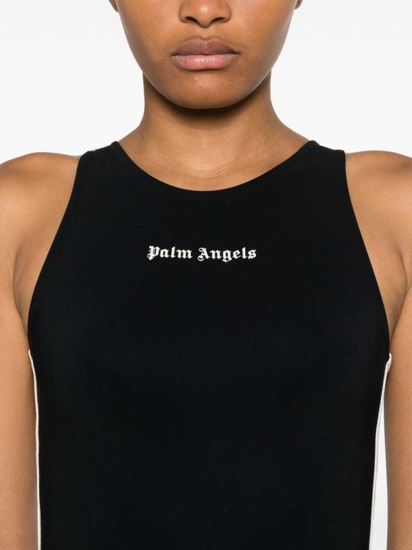 The Best Shops Palm Angels: T-shirts - T-Shirt - Weiß
