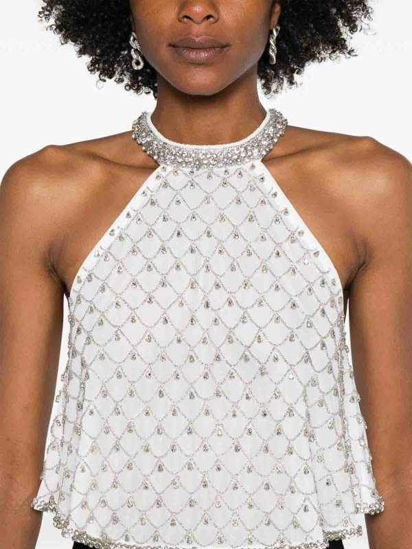 The Best Shops Pinko: Tops und Tank Tops - Top - Weiß