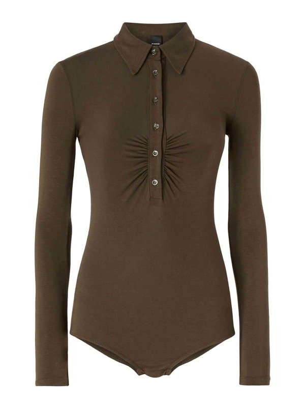 Pinko: Tops & Tank tops - Brown Body