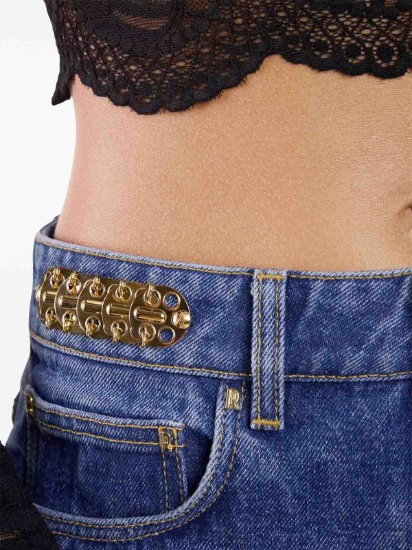 ストレートジーンズ - ブルー shop online: RABANNE