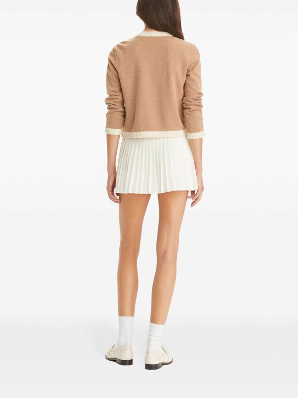 Pull Col Rond - Camel shop online: TORY BURCH