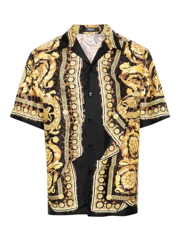 VERSACE: シャツ - シャツ - 黒