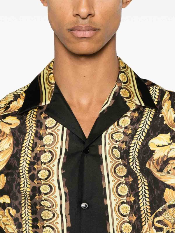 The Best Shops VERSACE: シャツ - シャツ - 黒