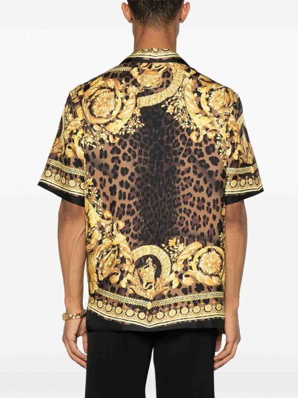 シャツ - 黒 shop online: VERSACE
