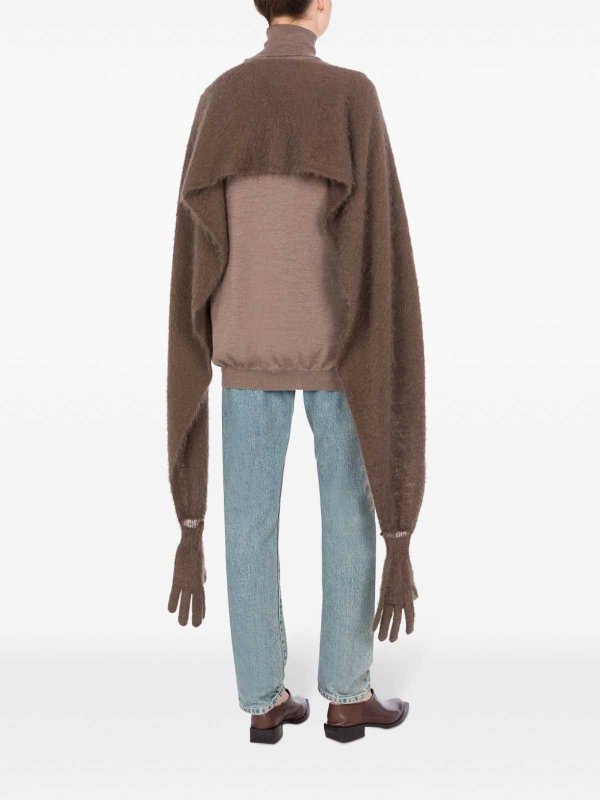 MOSCHINO: スカーフ online - スカーフ - ブラウン