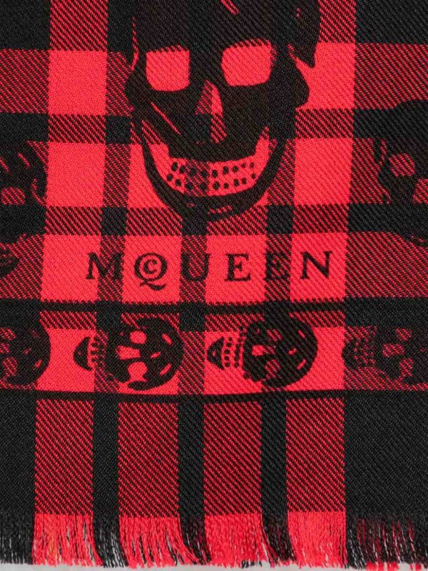 ALEXANDER MCQUEEN: スカーフ online - スカーフ - 赤