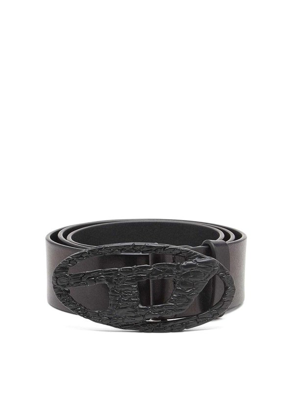 DIESEL: belts - Leather Belt