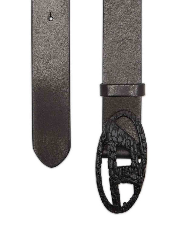 DIESEL: belts online - Leather Belt