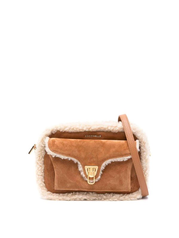 COCCINELLE: pochette - Pochette marrone