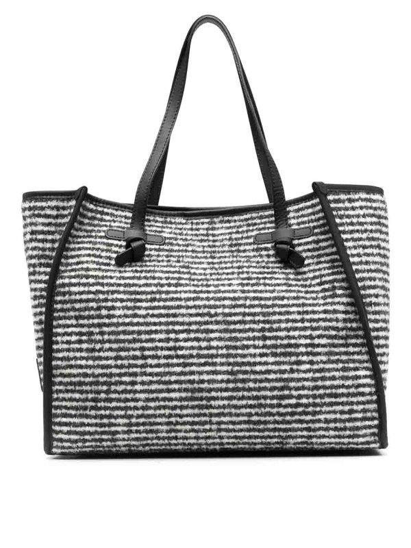GIANNI CHIARINI: Handtaschen - Shopper - Schwarz