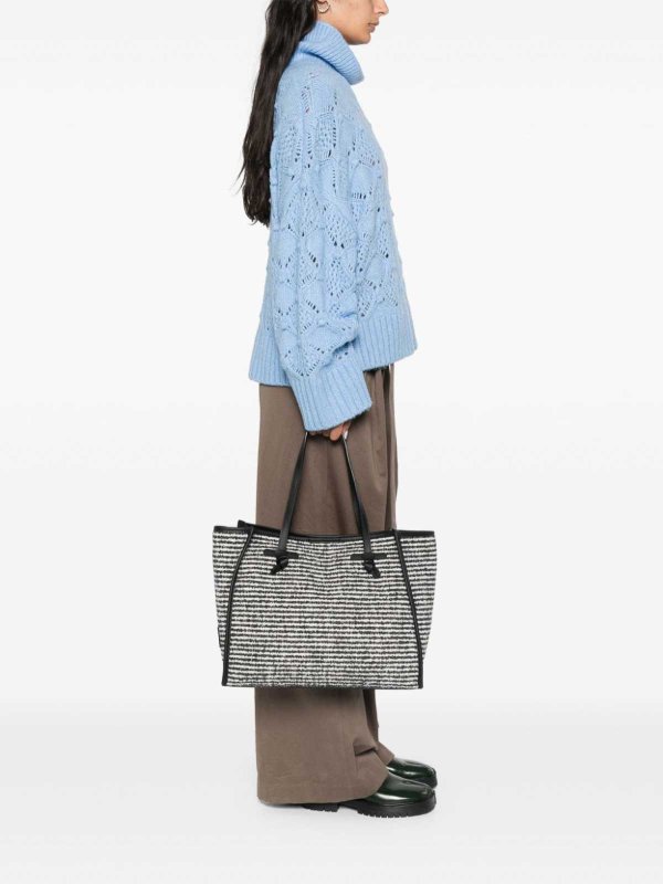 GIANNI CHIARINI: Handtaschen online - Shopper - Schwarz