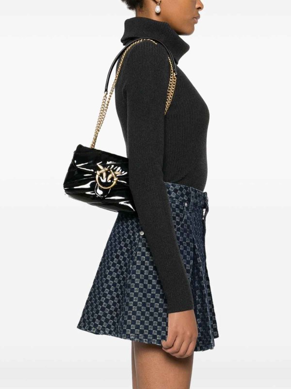 Faux leather bag shop online: Pinko