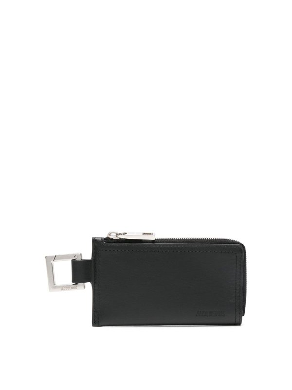 JACQUEMUS: wallets & purses - Leather card holder