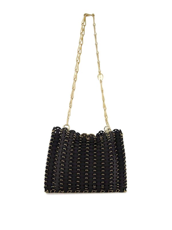 PACO RABANNE: クロスボディバッグ - クロスボディバッグ - 黒