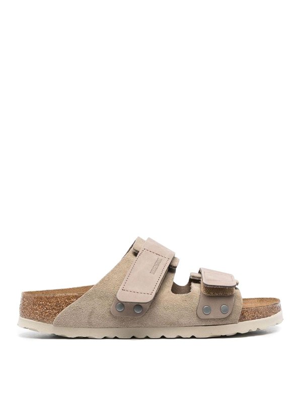 BIRKENSTOCK: sandals - Suede sandals