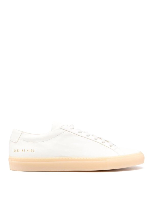 COMMON PROJECTS: trainers - Leather sneakers
