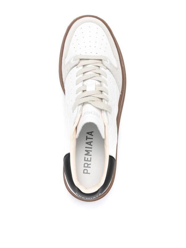 PREMIATA: sneakers online - Sneakers in pelle  Quinn