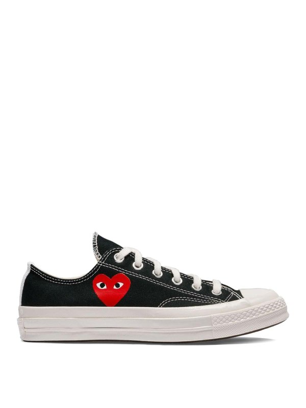 Comme des Garçons Play: trainers - Logo sneakers