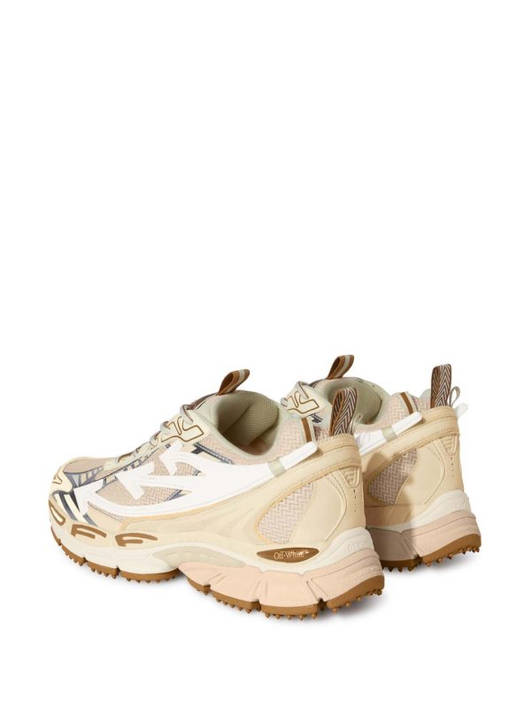 OFF-WHITE: Chaussures de sport online - Baskets - Beige