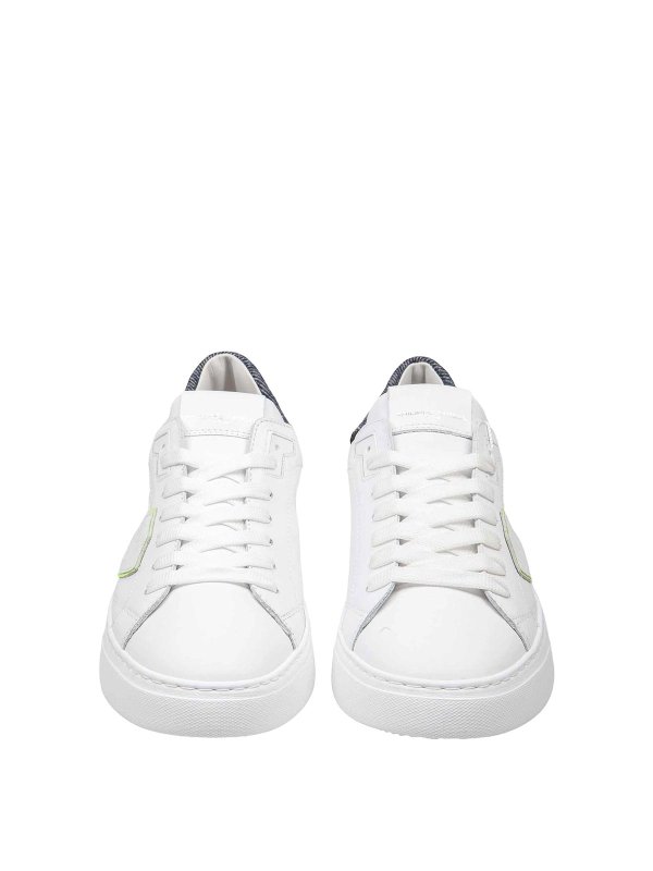 PHILIPPE MODEL: Sneaker online - Bootcut Jeans - Weiß