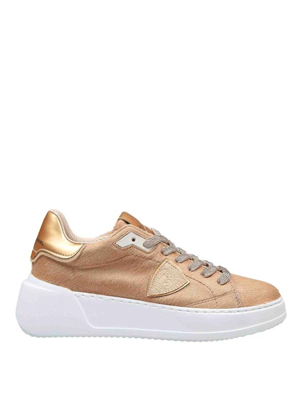PHILIPPE MODEL: Zapatillas - Zapatillas - Camel