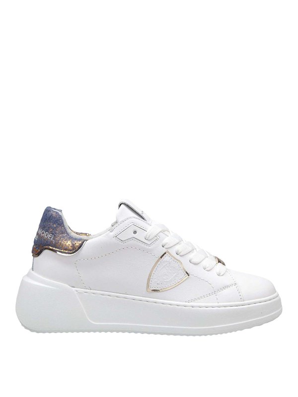 PHILIPPE MODEL: trainers - Leather sneakers