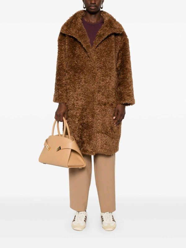 Abrigo Midi - Camel shop online: HERNO