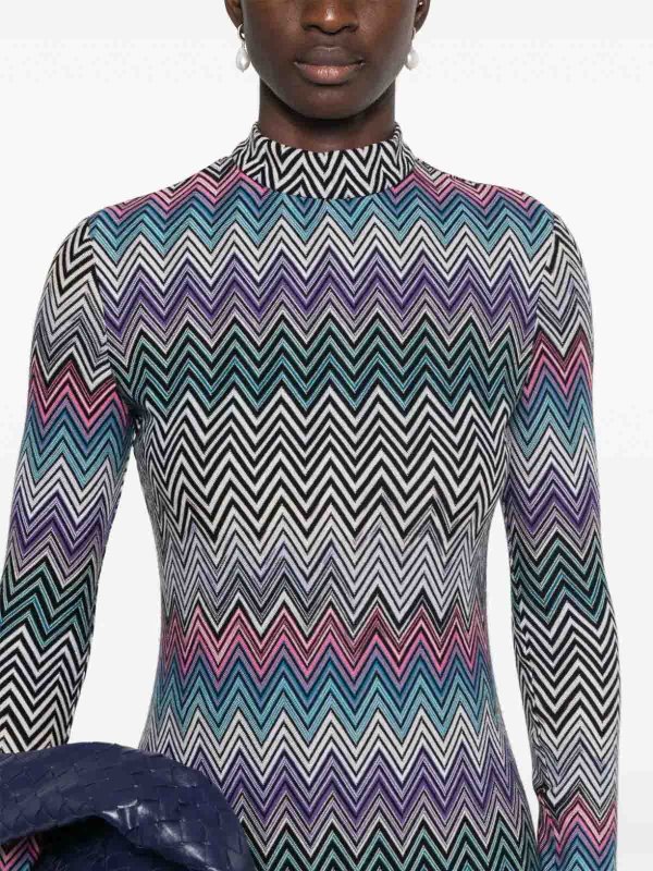 The Best Shops MISSONI: ニーレングスドレス - ショートドレス - マルチカラー