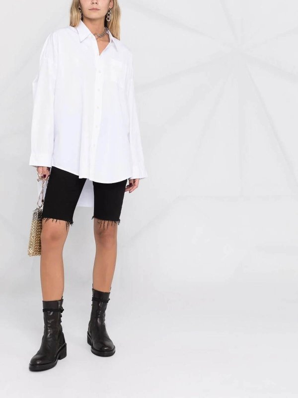 シャツ - 白 shop online: R13