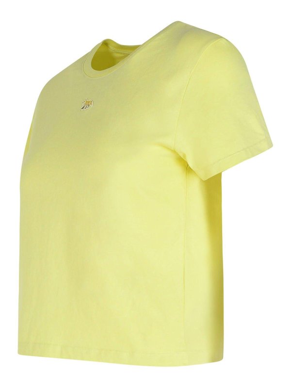 The Best Shops MAISON KITSUNÉ: Camisetas - Camiseta - Amarillo