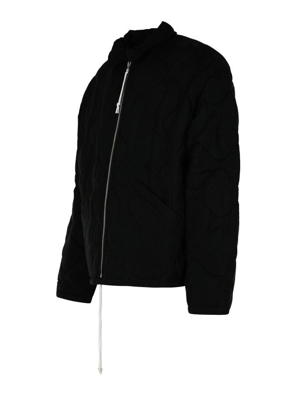 The Best Shops Acne Studios: casual jackets - Black Nylon Jacket