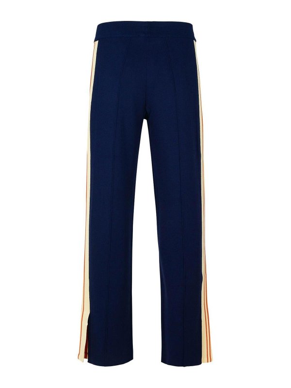 AUTRY: tracksuit bottoms online - Jogger Navy Viscose Blend Pants