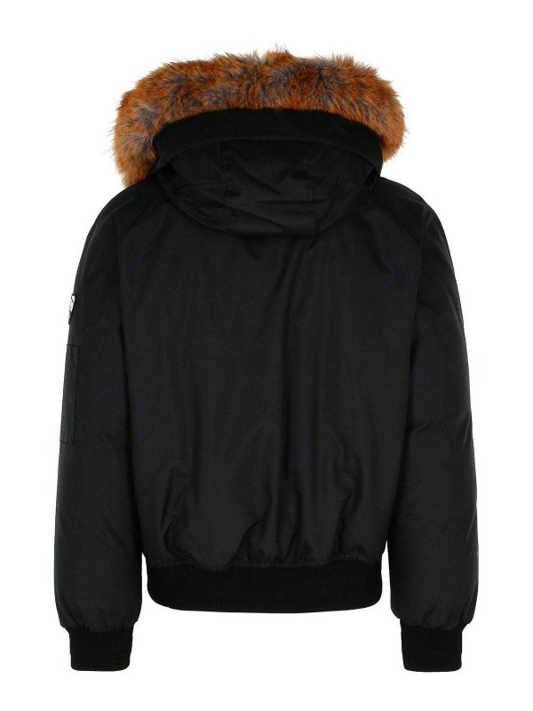 BURBERRY: bombers online - Black Nylon Bomber Jacket