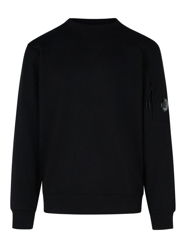 C.P. COMPANY: スウェット＆セーター - スウェットシャツ/セーター - 黒