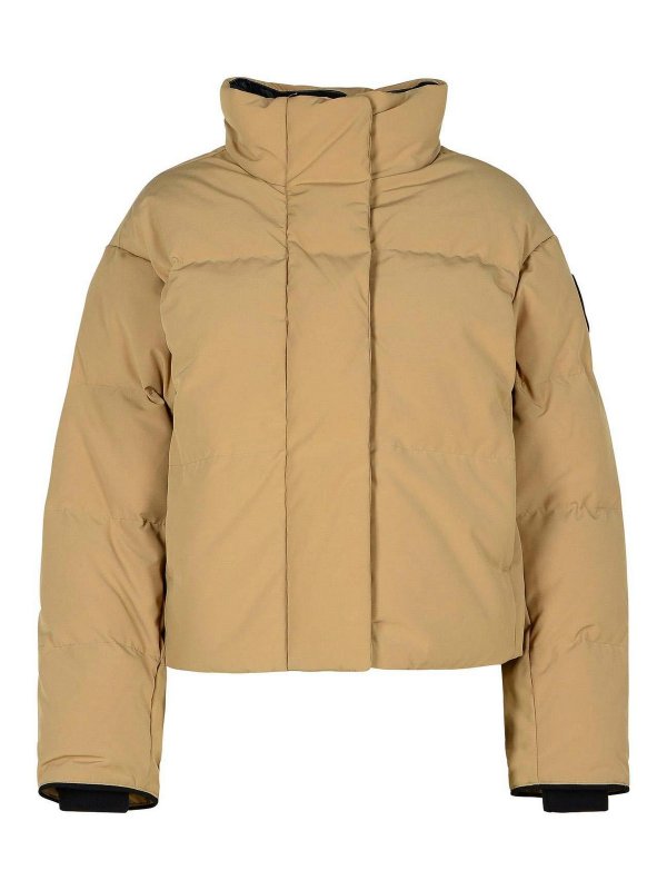 Canada Goose: padded jackets - Grandview Beige Polyester Blend Down Jacket