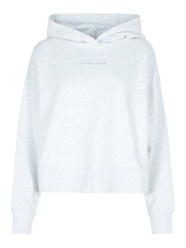 Canada Goose: Felpe e maglie - Felpa Muskoka in cotone grigio