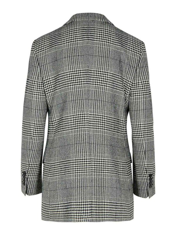 DOLCE & GABBANA: blazers online - Grey Virgin Wool Blend Blazer