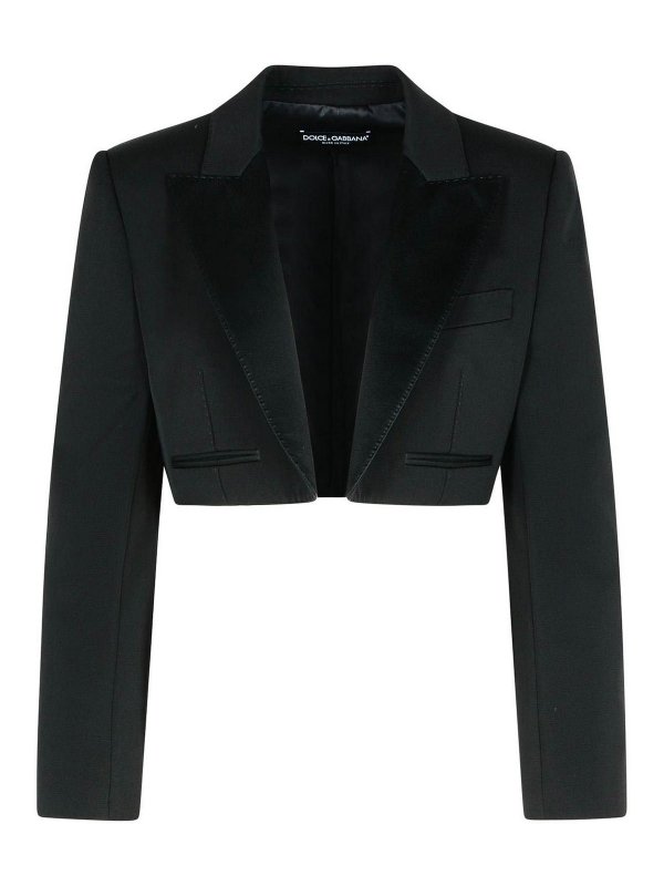 DOLCE & GABBANA: Vestes de costume - Blazer - Noir