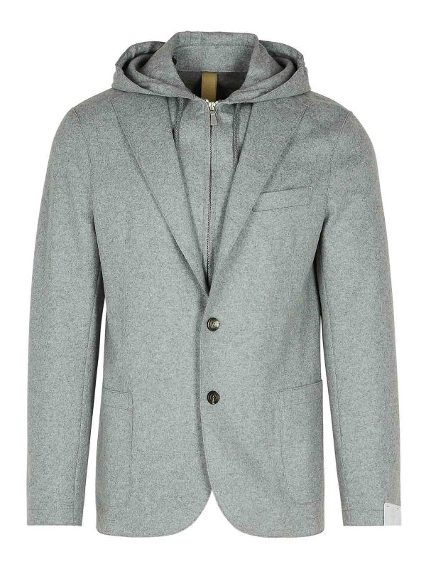 ELEVENTY: Blazer - Blazer - Grau