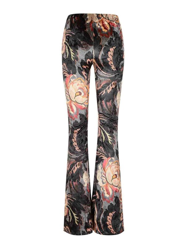 ETRO: casual trousers online - Multicolor Polyester Pants
