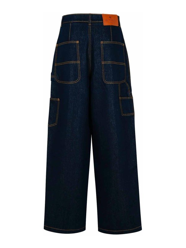 ETRO: ブーツカットジーンズ online - ブーツカットジーンズ - ブルー