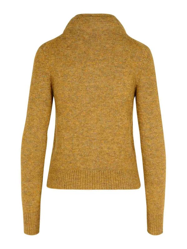 ISABEL MARANT: Strickpullover mit Rundhalsausschnitt online - Rundhalspullover - Beige