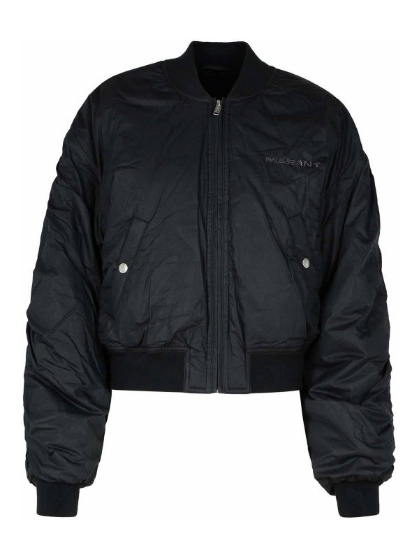 ISABEL MARANT: Bomberjacken - Bomberjacke - Schwarz