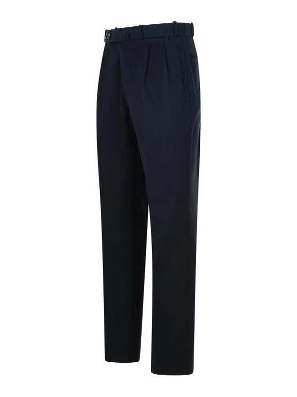 The Best Shops Maison Margiela: カジュアルトラウザー - カジュアルパンツ - ダークブルー