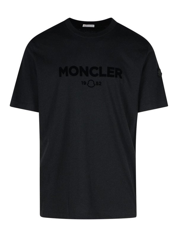 MONCLER: Camisetas - Camiseta - Negro