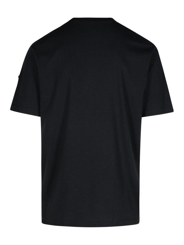 MONCLER: Camisetas online - Camiseta - Negro